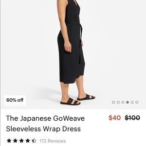 Everlane wrap dress